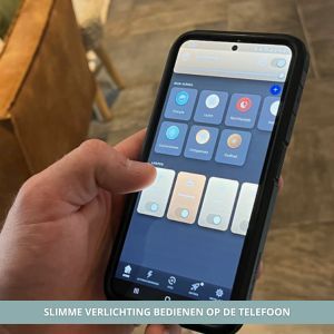draadloze bediening via smartphone